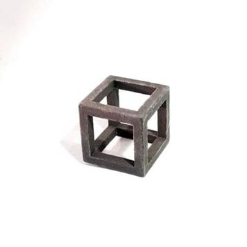 Karides İnce 2x2 cm Seramik Küp
