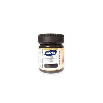 Karin 105 ml Gri 702 Ebru Boyası