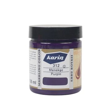 Karin 105 ml S:312 Menekşe Ebru Boyası