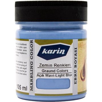 Karin 105 ml S:902 Açık Mavi Ebru Boyası