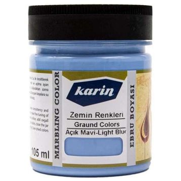 Karin 105 ml S:902 Açık Mavi Ebru Boyası