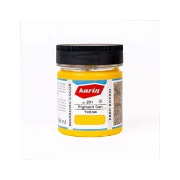 Karin 201 Pigment Sarı Ebru Boyası