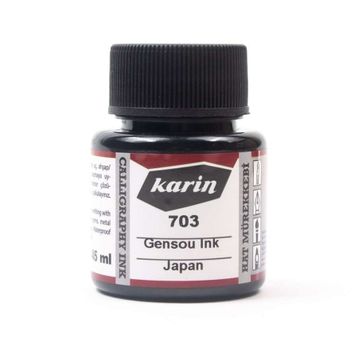 Karin 30 ml Siyah 703 Hat Mürekkebi