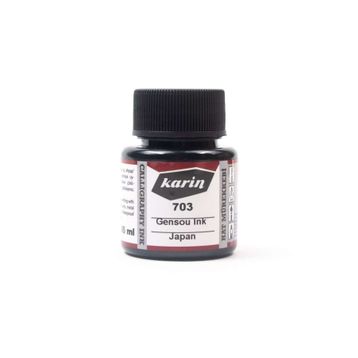 Karin 30 ml Siyah 703 Hat Mürekkebi