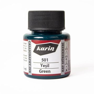 Karin 501 45 ml Yeşil Hat Mürekkebi