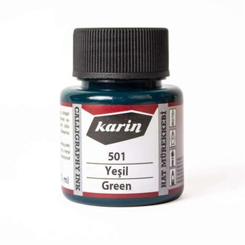 Karin 501 45 ml Yeşil Hat Mürekkebi