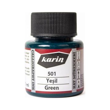 Karin 501 45 ml Yeşil Hat Mürekkebi