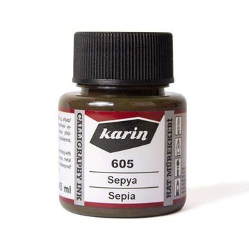 Karin 5745785 N:605 Sepya 45 ml Hat Mürekkebi
