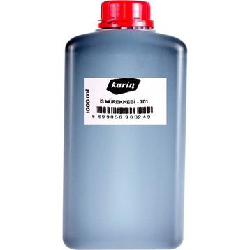 Karin 701 1000 ml İs Siyahı Hat Mürekkebi