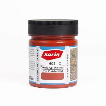 Karin Aşı Kırmızı 105 ml Ebru Boyası