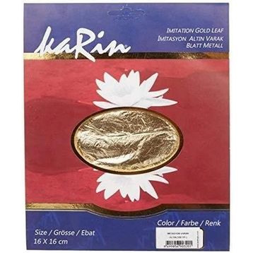 Karin İmitasyon 16x16 cm 100 Yaprak Altın Varak