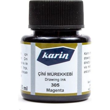 Karin Magenta 45 ml Çini Mürekkebi