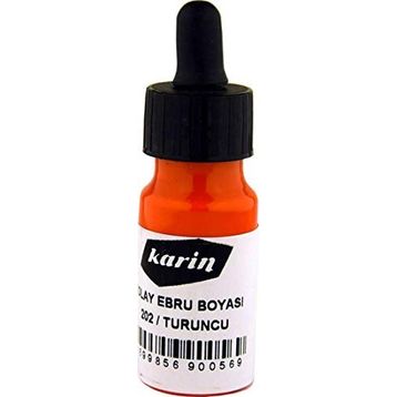 Karin N:202 Turuncu 30 ml Kolay Ebru Boyası