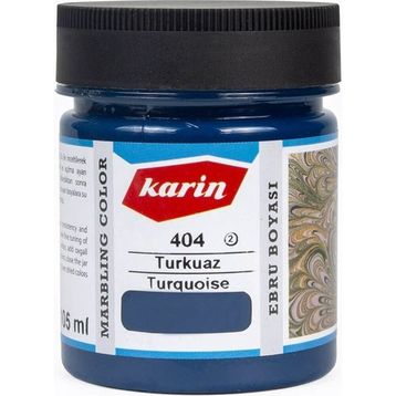 Karin Turkuaz 404 105 cc Ebru Boyası