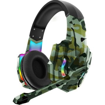 Karler R9600 Rgb Kamuflaj Oyuncu Kulaklık