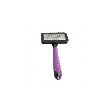 Karlie 17,5x10x4 cm Mor/Siyah Plastik Saplı Kedi Fırçası