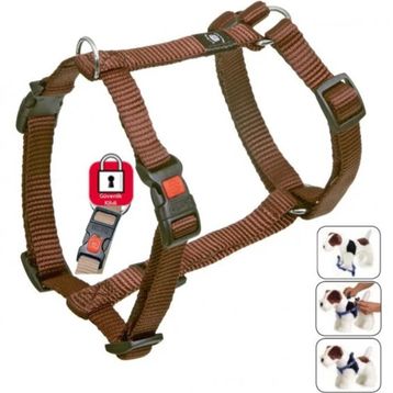 Karlie 90-120 cm Kahverengi Kilitli Köpek Göğüs Tasması