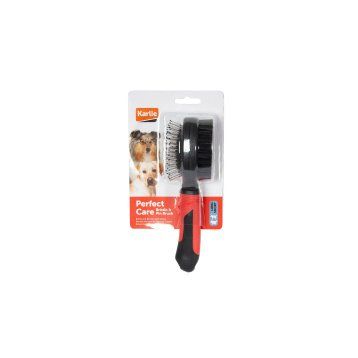 Karlie Çift Taraflı Pro 22.5x6x6 cm Köpek Tüy Tarama Fırçası
