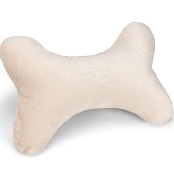Karlie Krem 35x23 cm Kemik Peluş Yastık
