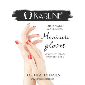 Karline A++ 5'li Susuz Keratinli Spa Eldivenli Manikür Seti