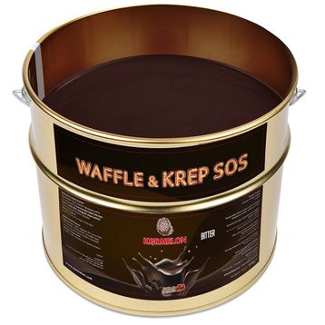 Karmelon 10 kg Bitter Waffle Sosu