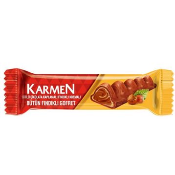 Karmen 33 gr Tane Fındıklı Gofret