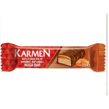 Karmen 35 gr Nuga Bar Çikolata
