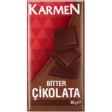 Karmen 80 gr Bitter Çikolata Kaplı Çilek Draje
