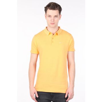 Karpefingo 29Y18SA Sarı Polo Yaka Erkek T-shirt