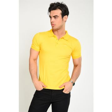 Karpefingo 29Y18SA Sarı Polo Yaka Erkek T-shirt