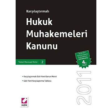 KARŞILAŞTIRMALI HUKUK MUHAKEMELERI KANUNU - KOLEKTIF