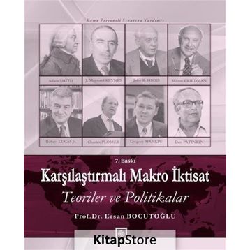KARŞILAŞTIRMALI MAKRO İKTİSAT - ERSAN BOCUTOĞLU