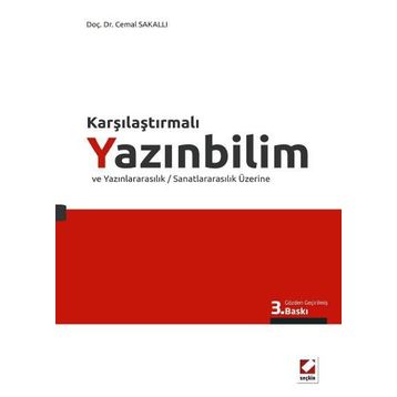 Karşılaştırmalı Yazınbilim ve Yazınlararasılık - Cemal Sakallı