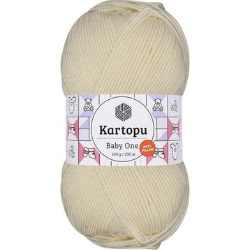 Kartopu Ak Soft K025 Krem İplik