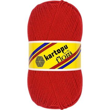 Kartopu Ak Soft K150 Kırmızı İplik