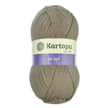 Kartopu Ak Soft K880 Bej İplik