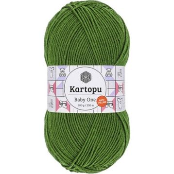Kartopu K1391 Baby One Yeşil Bebe Yünü