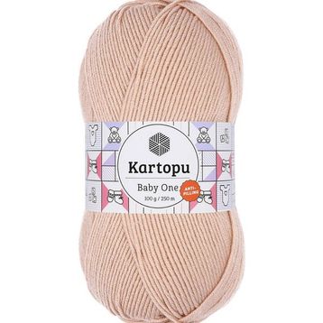 Kartopu K1873 Baby One Pudra Bebe Yünü
