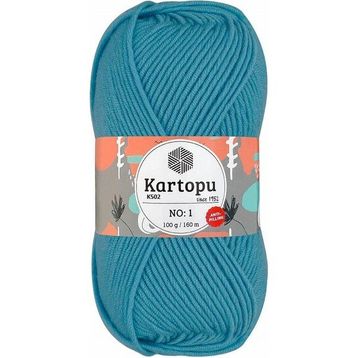 Kartopu K502 Baby One Mavi Örgü Bebe Yünü