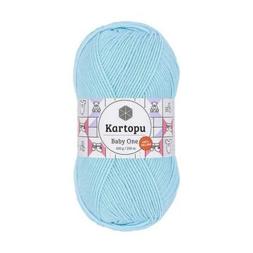 Kartopu K502 Baby One Mavi Örgü Bebe Yünü