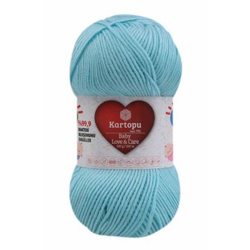 Kartopu K502 Baby One Mavi Örgü Bebe Yünü