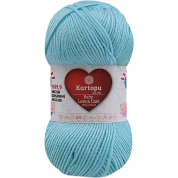 Kartopu K502 Baby One Mavi Örgü Bebe Yünü