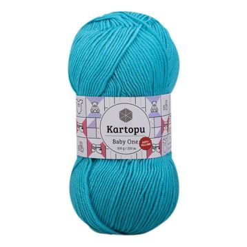Kartopu K576 100 gr Turkuaz Baby One El Örgü İpi