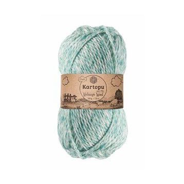 Kartopu Mint K9000 Melange Wool El Örgü İpi