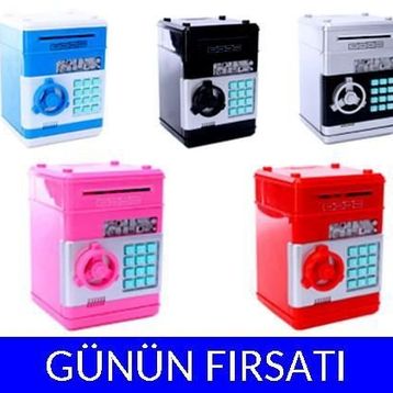 Kasa Şeklinde Şifreli Kumbara