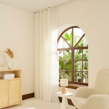 Kaşmir Home Harper Star Blackout 150x270 cm Krem Perde