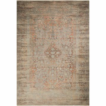 Kaşmir Viskon Limited Edessa Gray 160x230 cm Halı