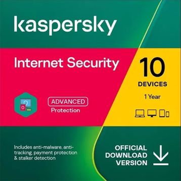 Kaspersky Internet Security 10 Kullanıcı 1 Yıllık Antivürüs