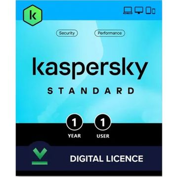 Kaspersky Standart 1 Kullanıcı 1 Yıllık Antivürüs