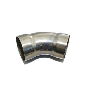 Katar Alüminyum 50 mm 45 Derece Bronz 3'lü Şişme Dirsek